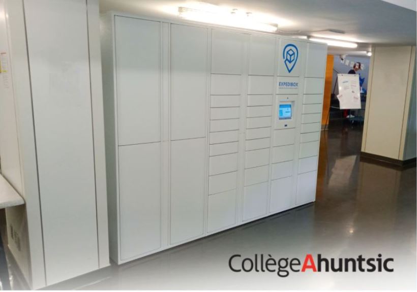 Parcel Locker for Ahuntsic College Residences
