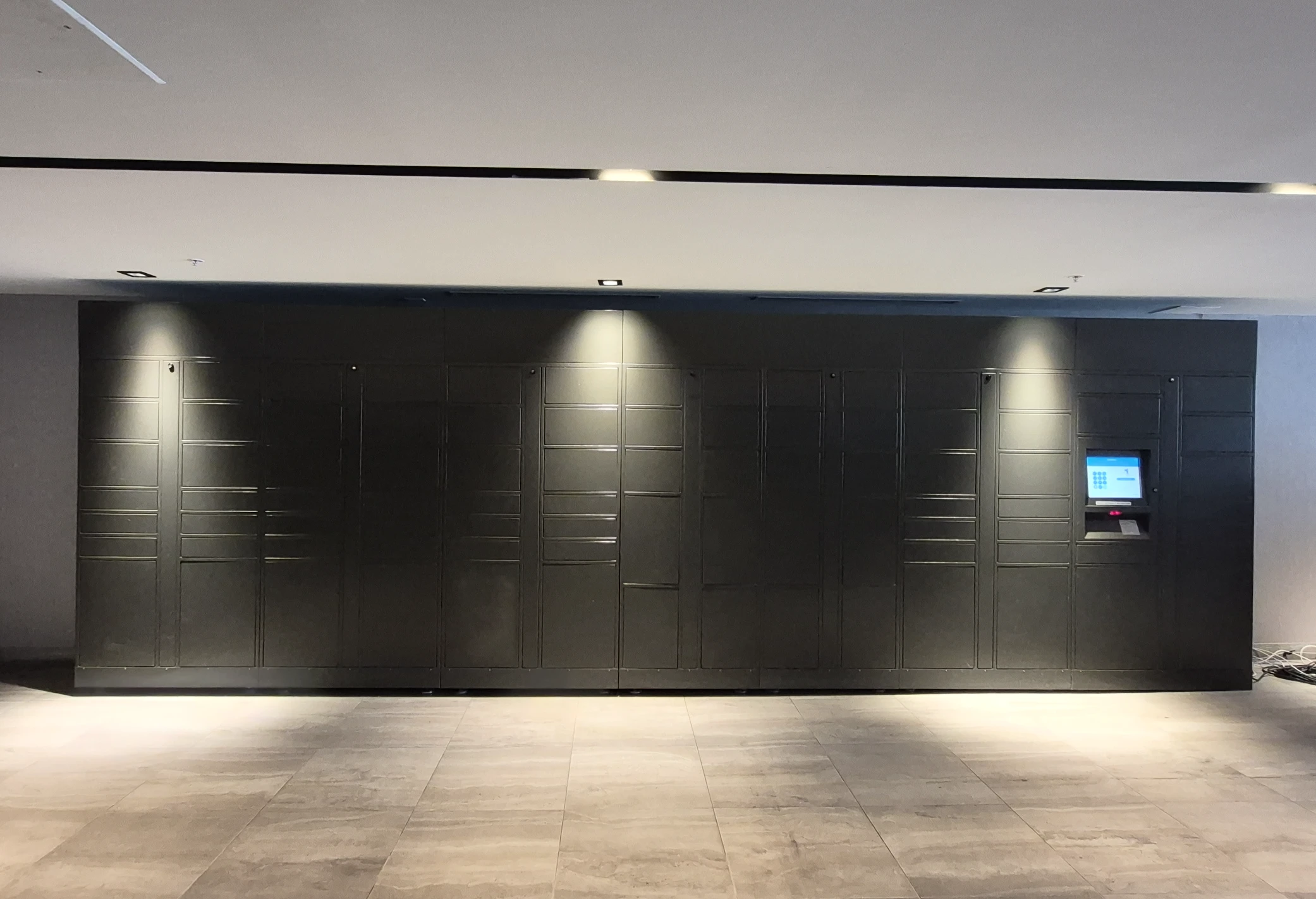 Installation de casiers intelligents Expedibox